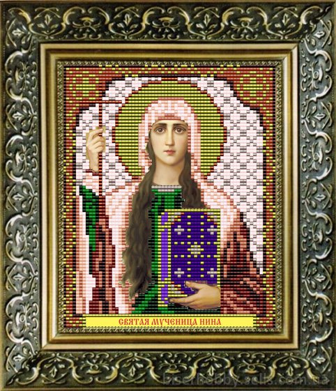 Рисунок на ткани VIA-5030 "Св.Муч.Нина" (Art Solo)