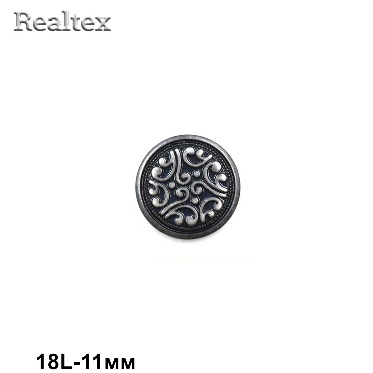 Пуговицы LA 1349 18L (144шт) цв.GM 