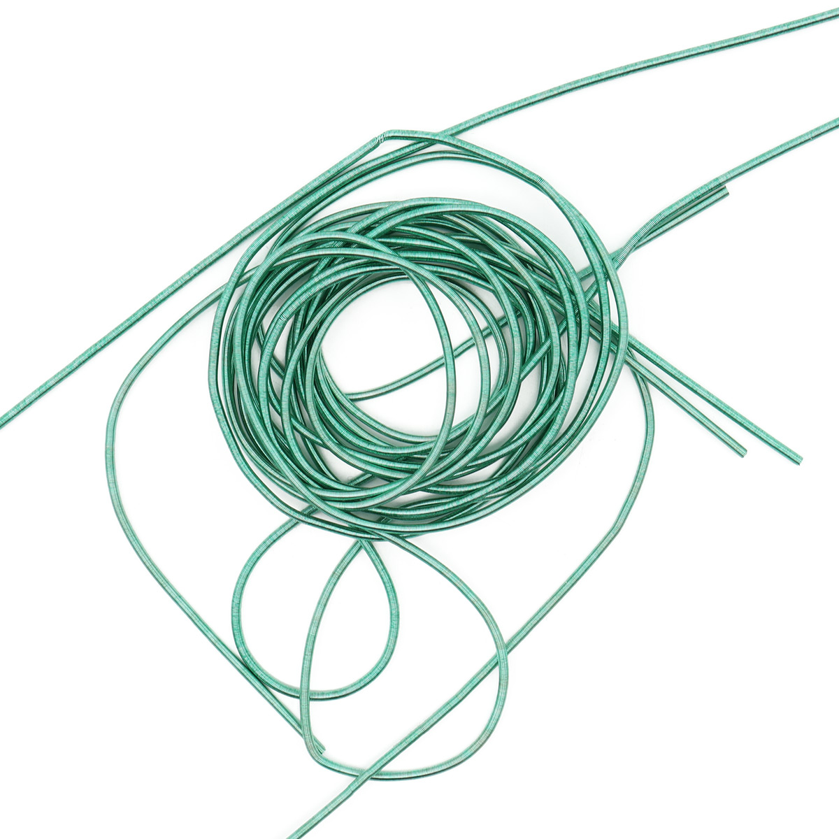 Канитель гладкая 1мм матовая КМ006НН1 (5гр) цв.зелёный