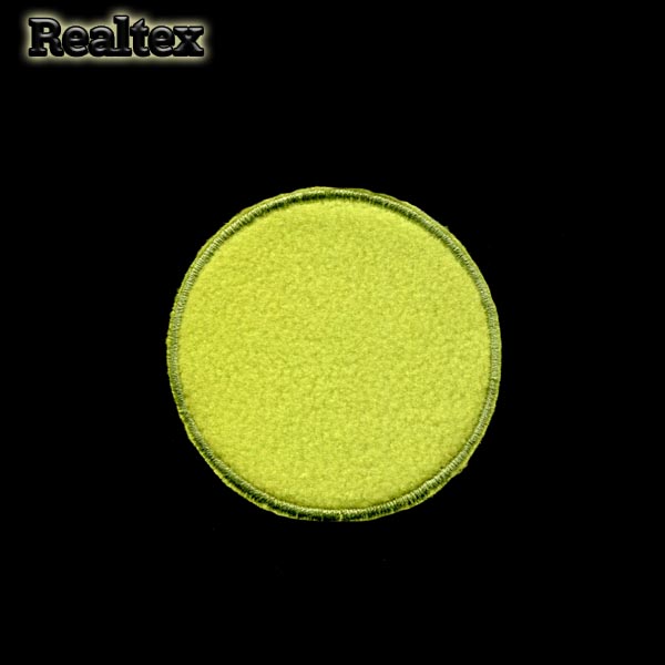 Термоаппликации 011Ф "Круг" цв.салатовый 