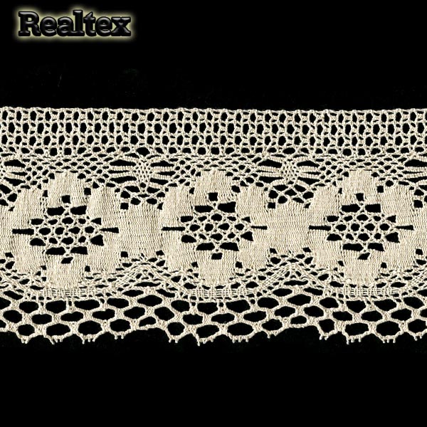 Кружево вязаное 125мм 125.01.173 цв.03 суровый