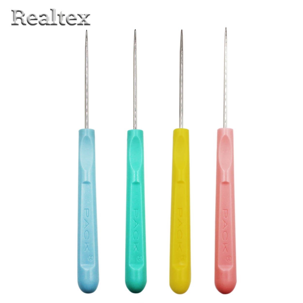 Шило Realtex проколочное с тонкой пластиковой ручкой 2мм