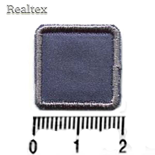 Термоаппликации 009 "Квадрат малый" цв.синий 