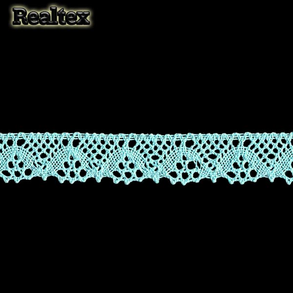 Кружево вязаное  20мм 20.01.119 цв.19 мята