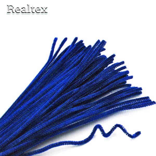 Проволока "Синель" Реалтекс для творчества N d-6мм 30см (100шт) цв.А-019 синий