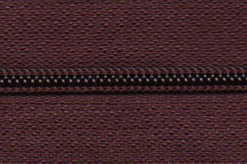 Молния рулонная витая Т.3 (400м) цв.175 бордовый