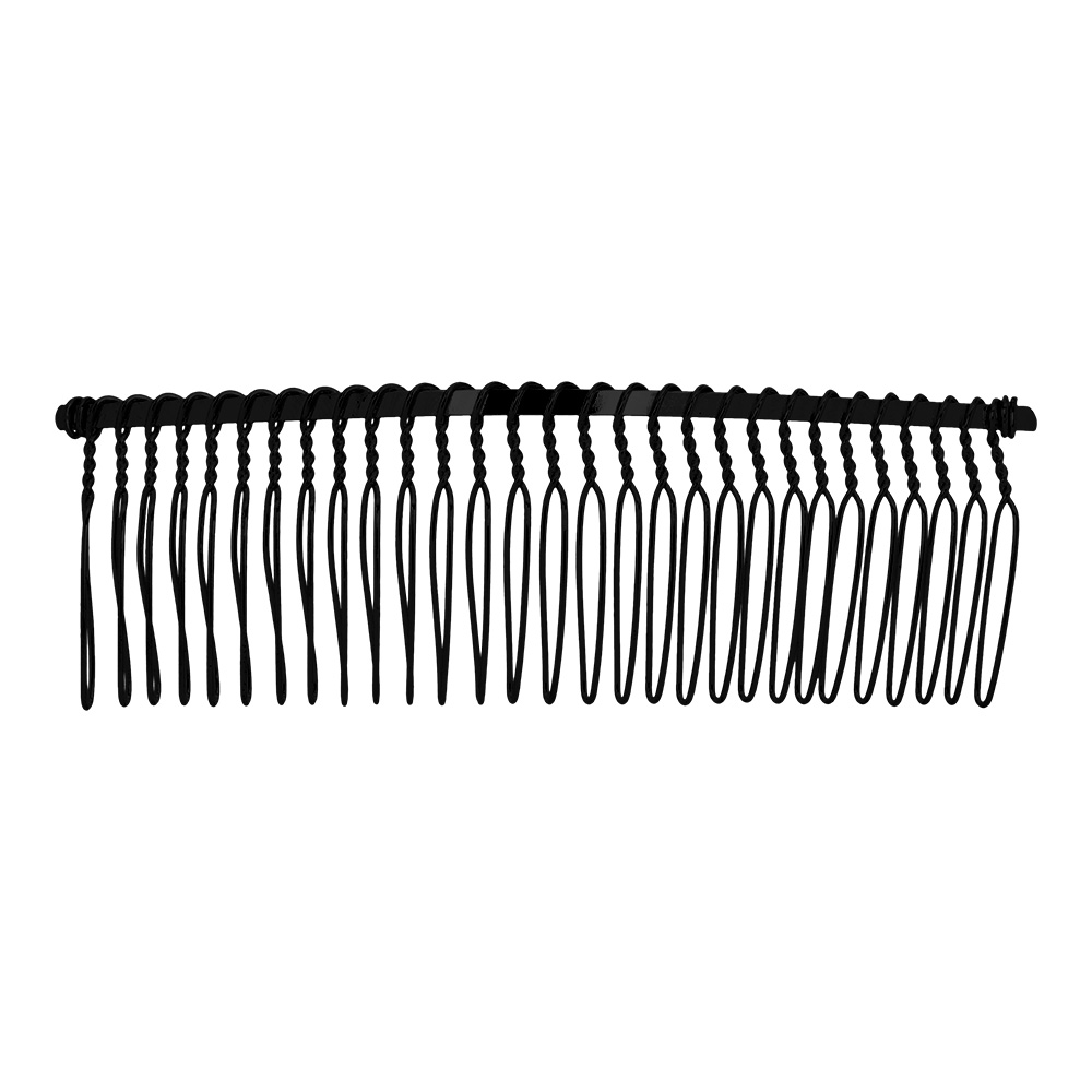 Гребень "Zlatka" HCM-03 (1шт) цв.03 чёрный