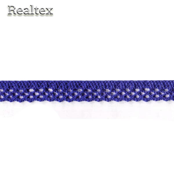 Кружево вязаное  10мм 10.01.129 цв.23 василек