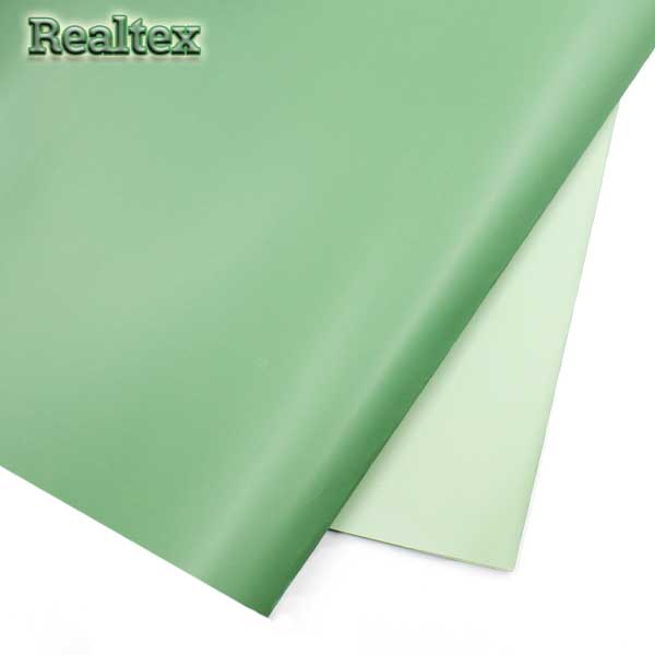 Бумага декоративная  Реалтекс R-13 двухсторонняя цв.зеленый/фисташковый