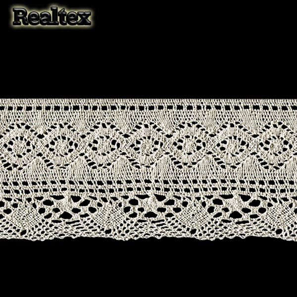 Кружево вязаное 100мм 100.01.172 цв.04 лен