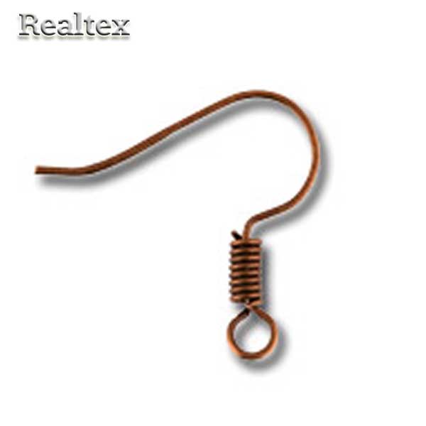 Швензы для серег "Zlatka" DC-071/10 цв.05 медь