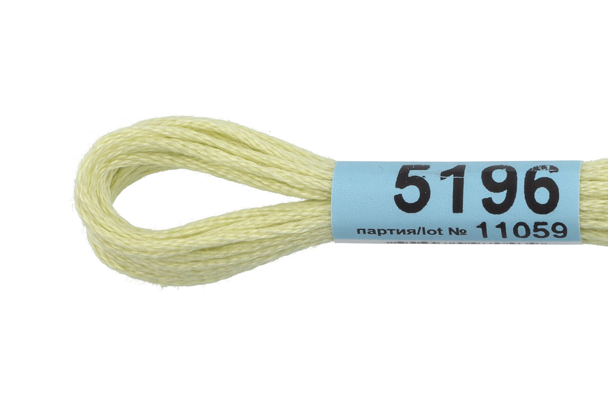 Мулине "Гамма" цв.5196 св.салатовый