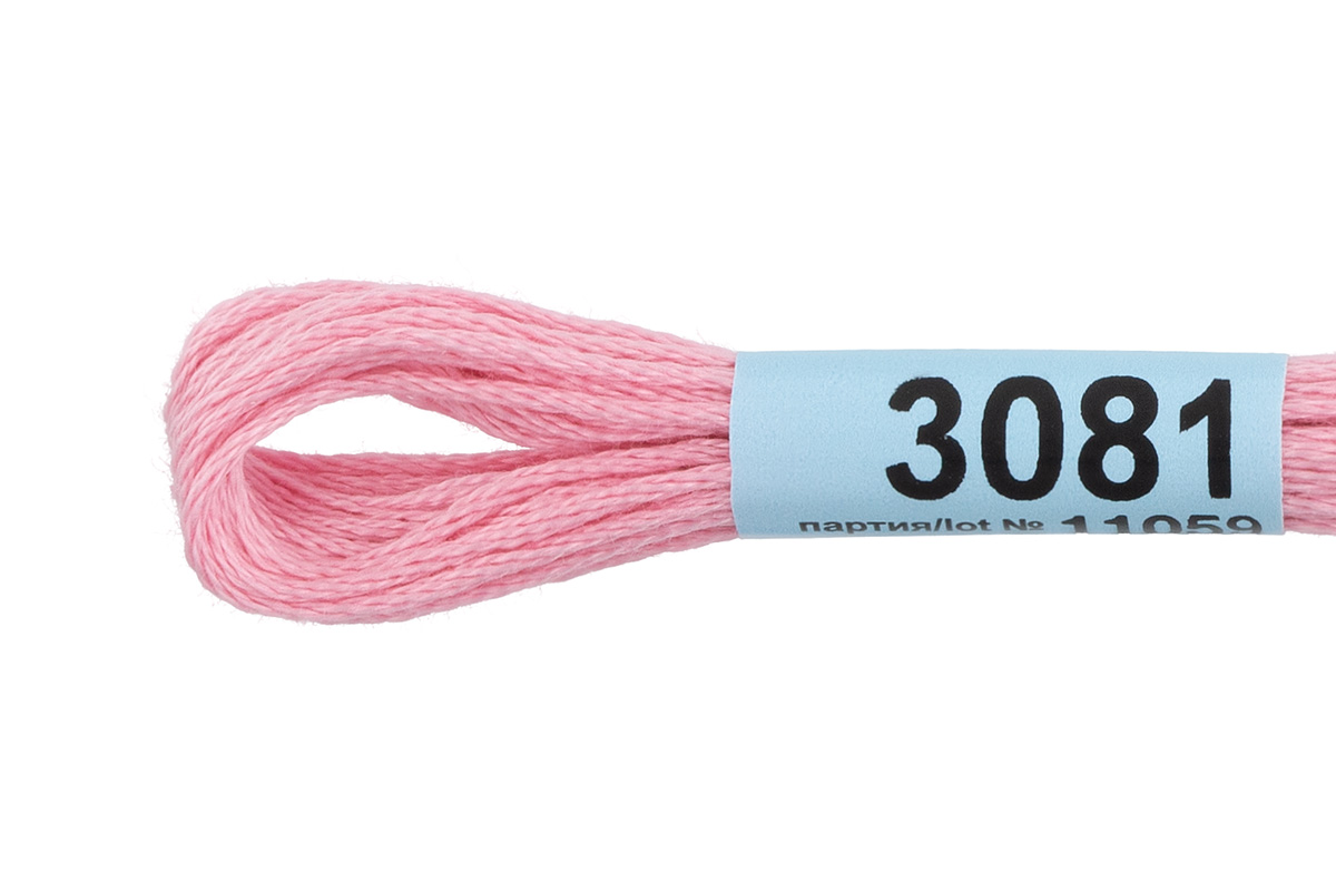 Мулине "Гамма" цв.3081 розовый