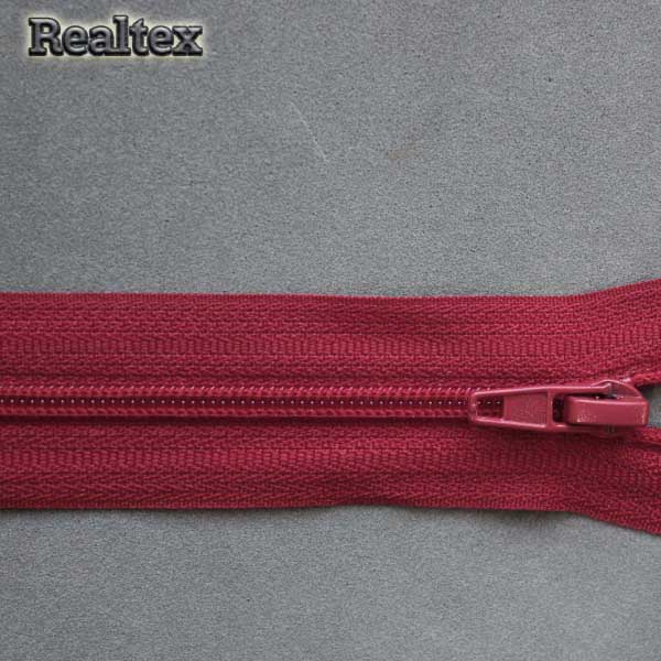 Молния витая х/б Т.3 G-003A 50см цв.160 св.бордовый