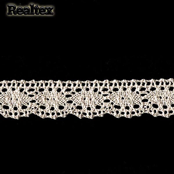 Кружево вязаное  25мм 25.01.097 цв.09 бежевый