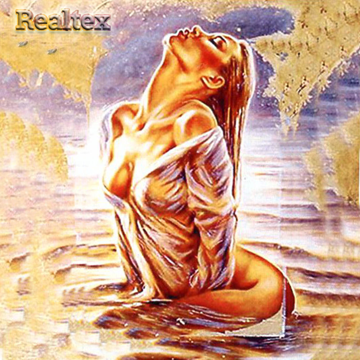 Набор для рукоделия (алмазная техника) Realtex 30*40см YSH 71243 (на подрамнике)