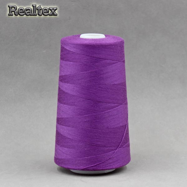 Нитки "Realtex" 40/2 (5000ярд) цв.180 сиреневый