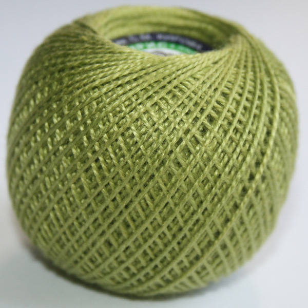 Пряжа для вязания Ирис 25гр цв.4404 св.зеленый 