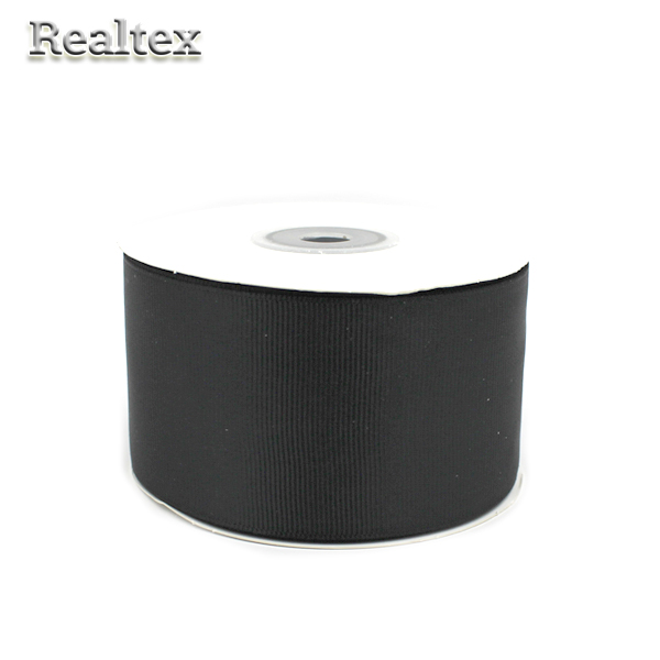 Лента репсовая 50мм MG (22,8м) цв.030 чёрный