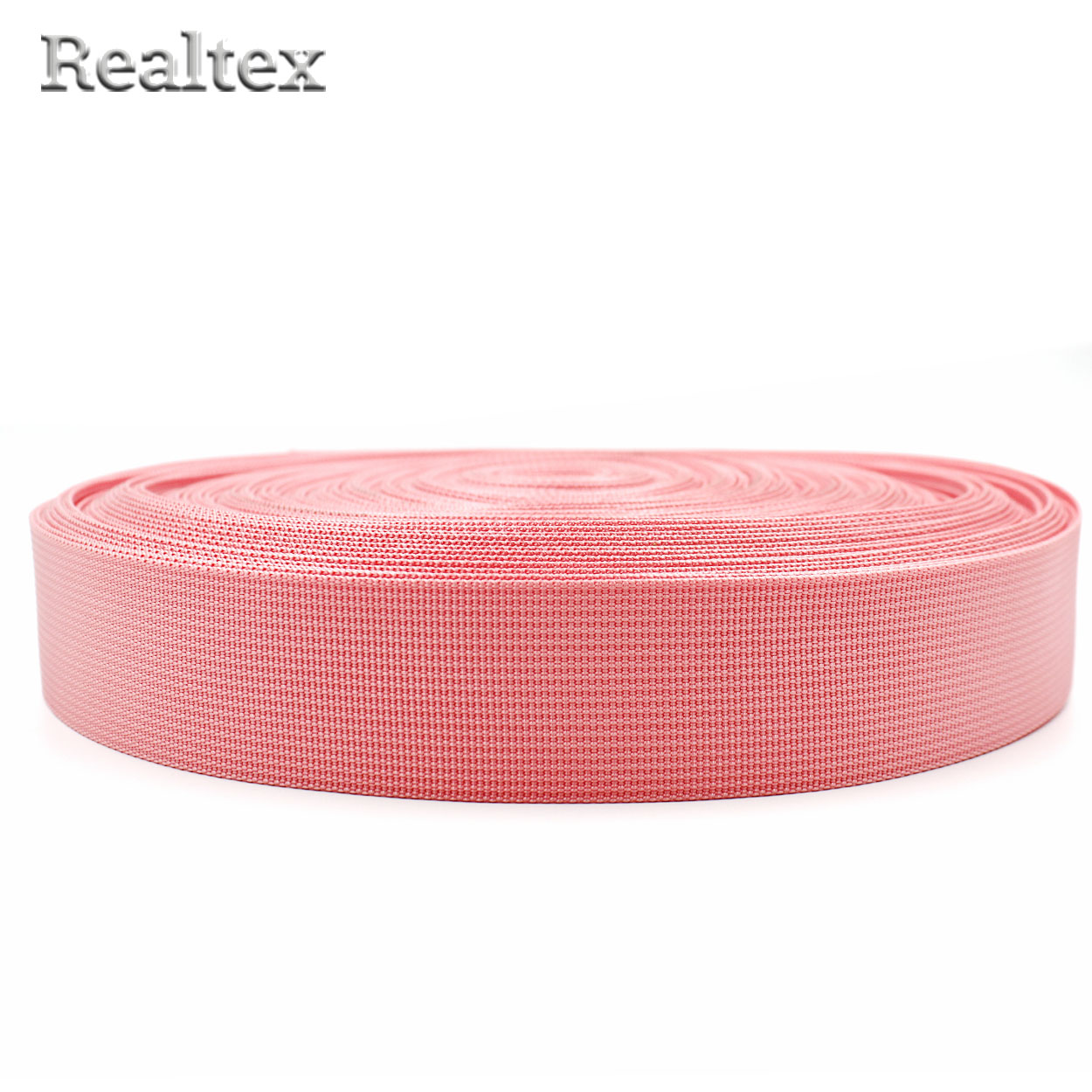 Лента ременная Realtex Premium 38мм (45,7м) цв.11 розовый