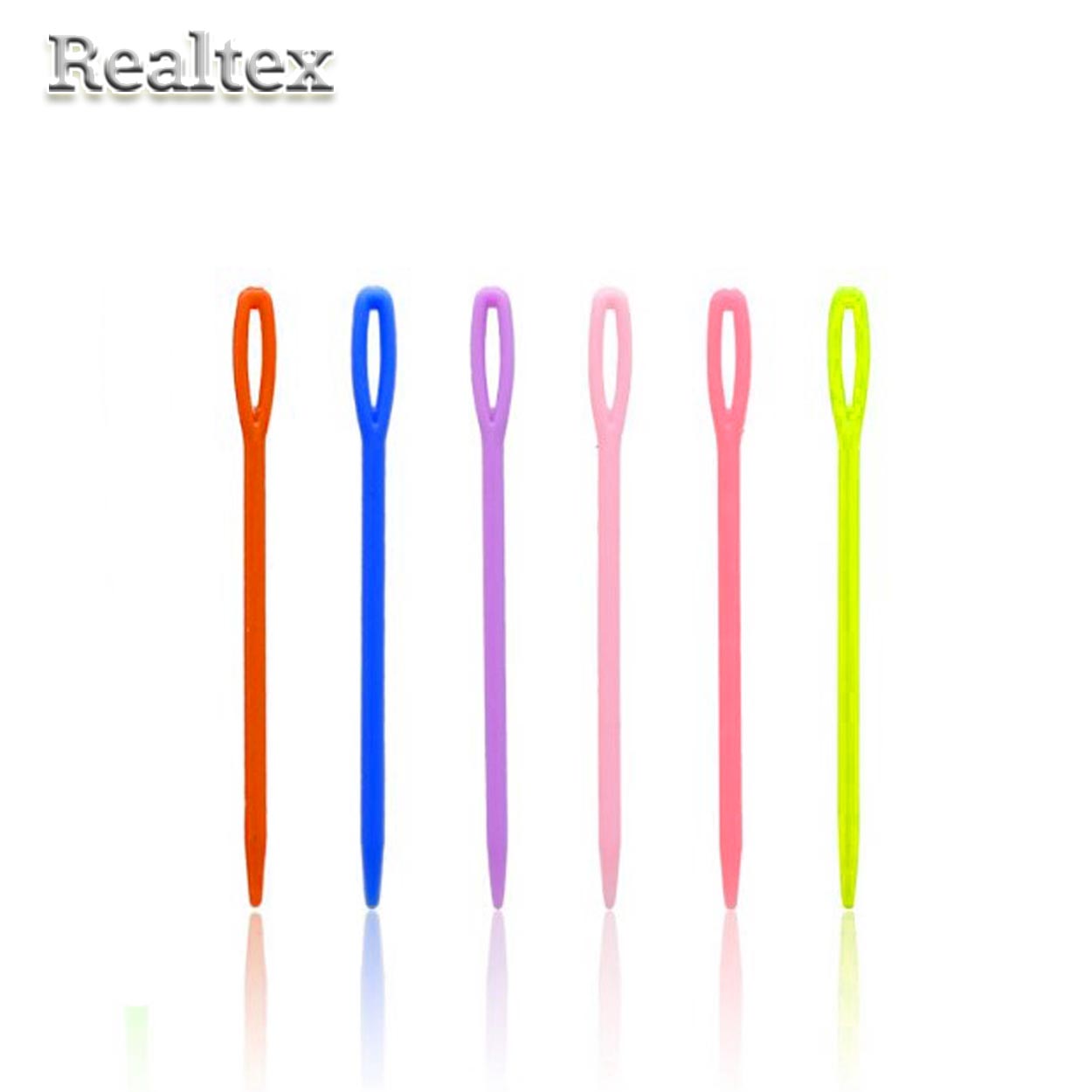 Иглы для сшивания вязанных изделий Realtex 70мм (50игл)