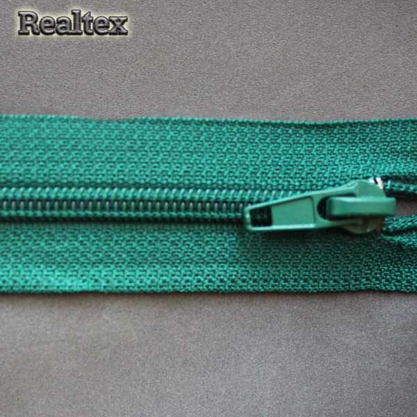 Молния витая Т.5 75см разъемная цв.272С зеленый