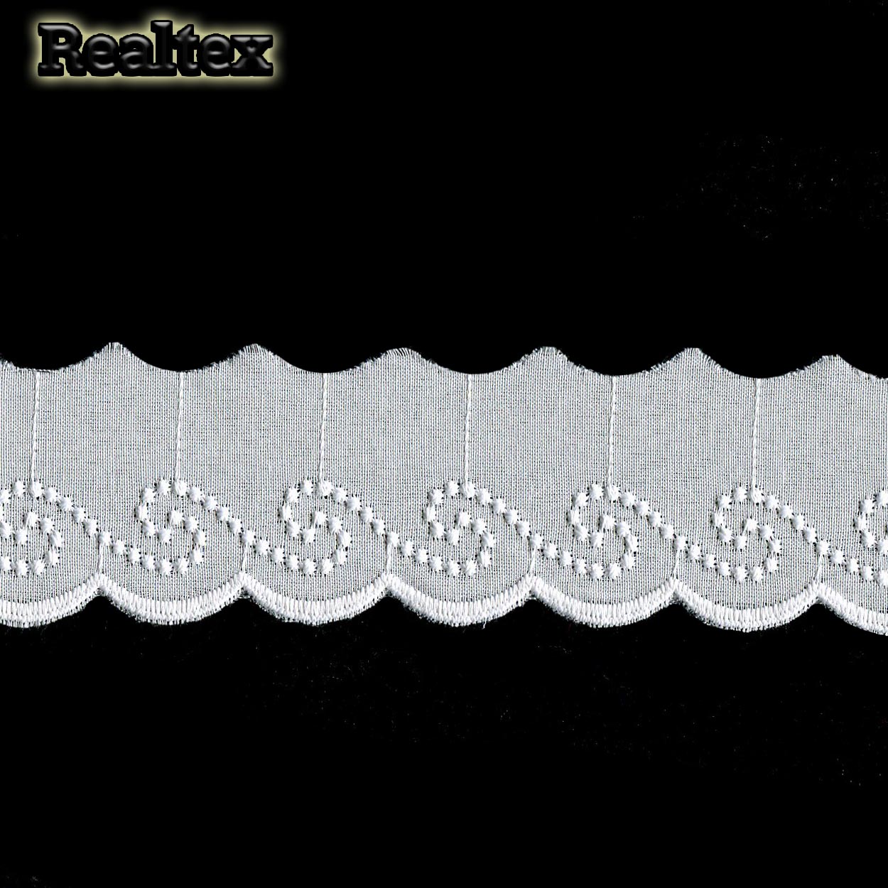 Шитье Realtex  45мм 4BF88 цв.белый