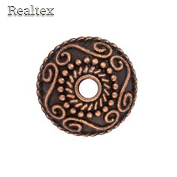 Розетка для бус "Zlatka" MFR-04 цв.03 античная медь