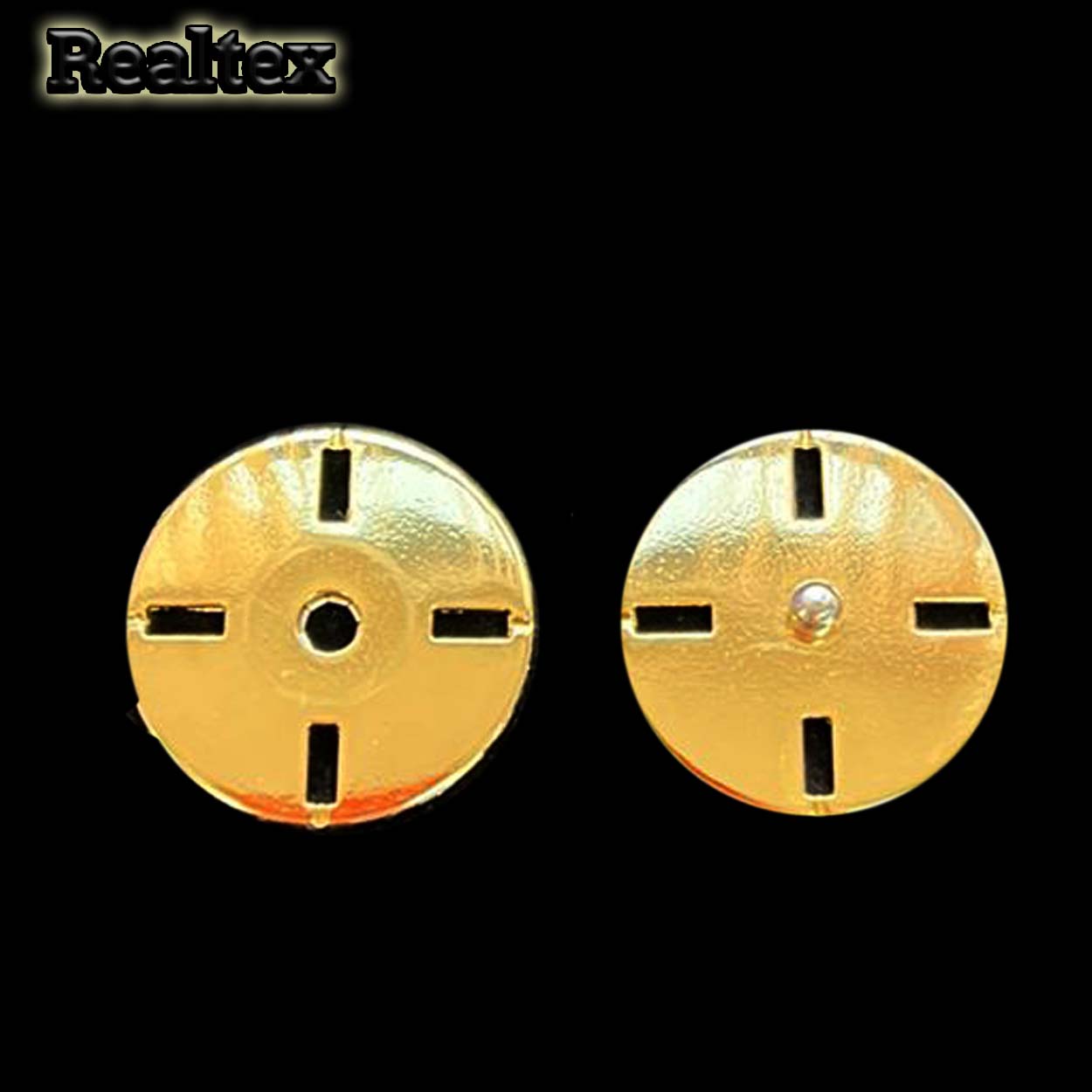 Кнопка пришивная MS SN-76 25мм цв.Gold