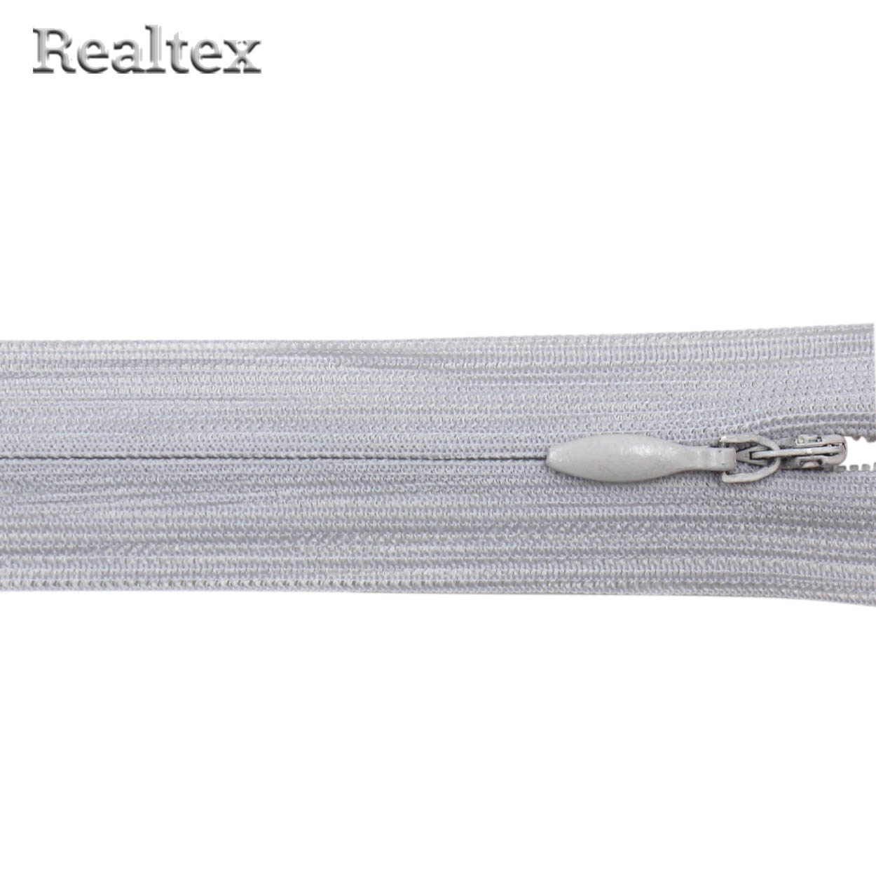  Молния потайная Т.3 50см цв.336S серый