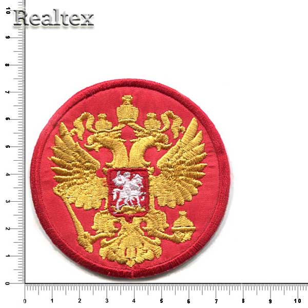 Термоаппликации 8007 "Герб России" цв.красный