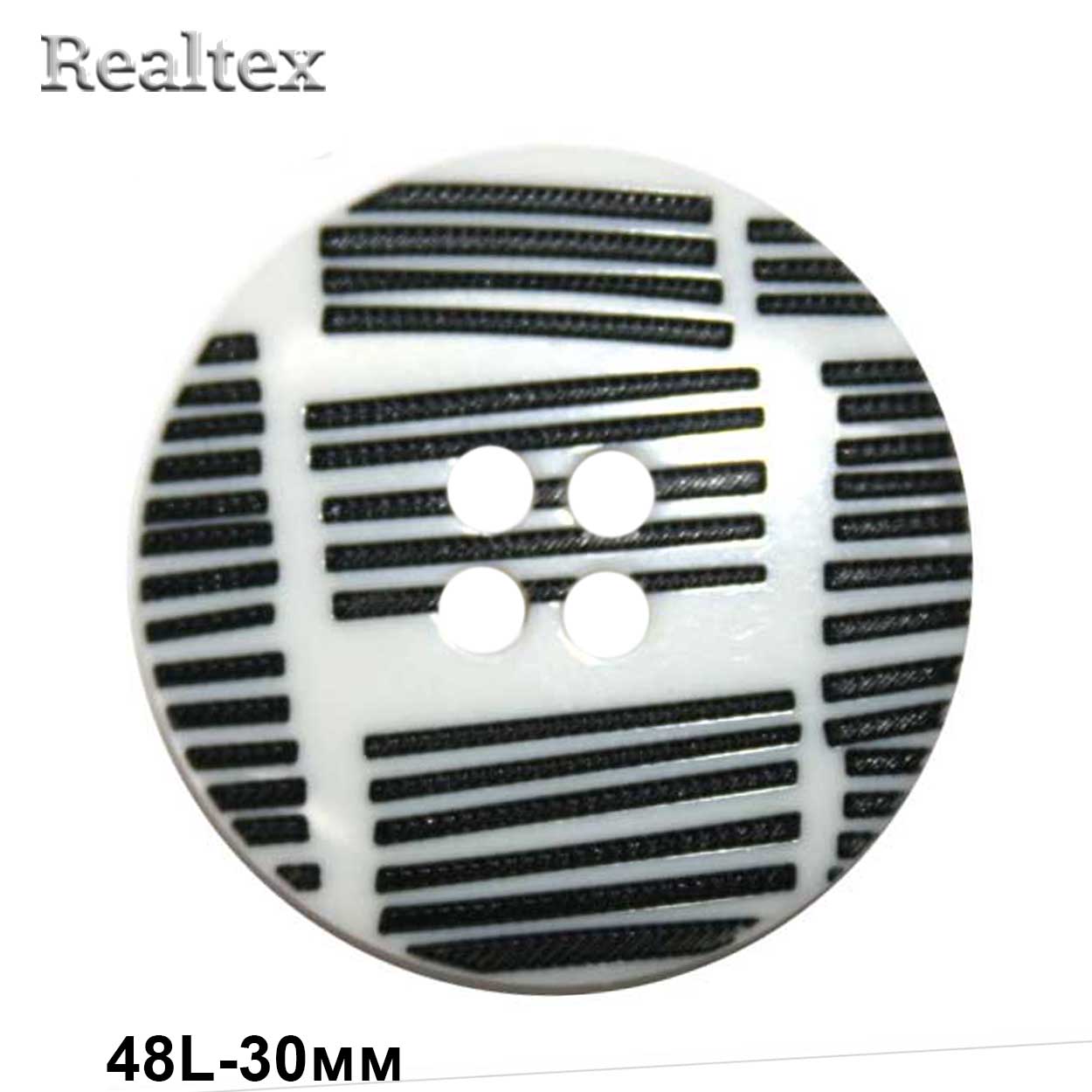 Пуговицы CB Е-53 48L (36шт) цв.White