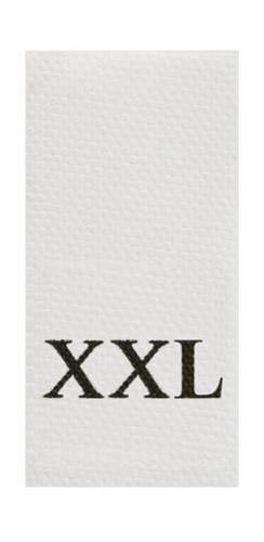 Размерник нарезной №XXL (1уп-200шт) цв.белый