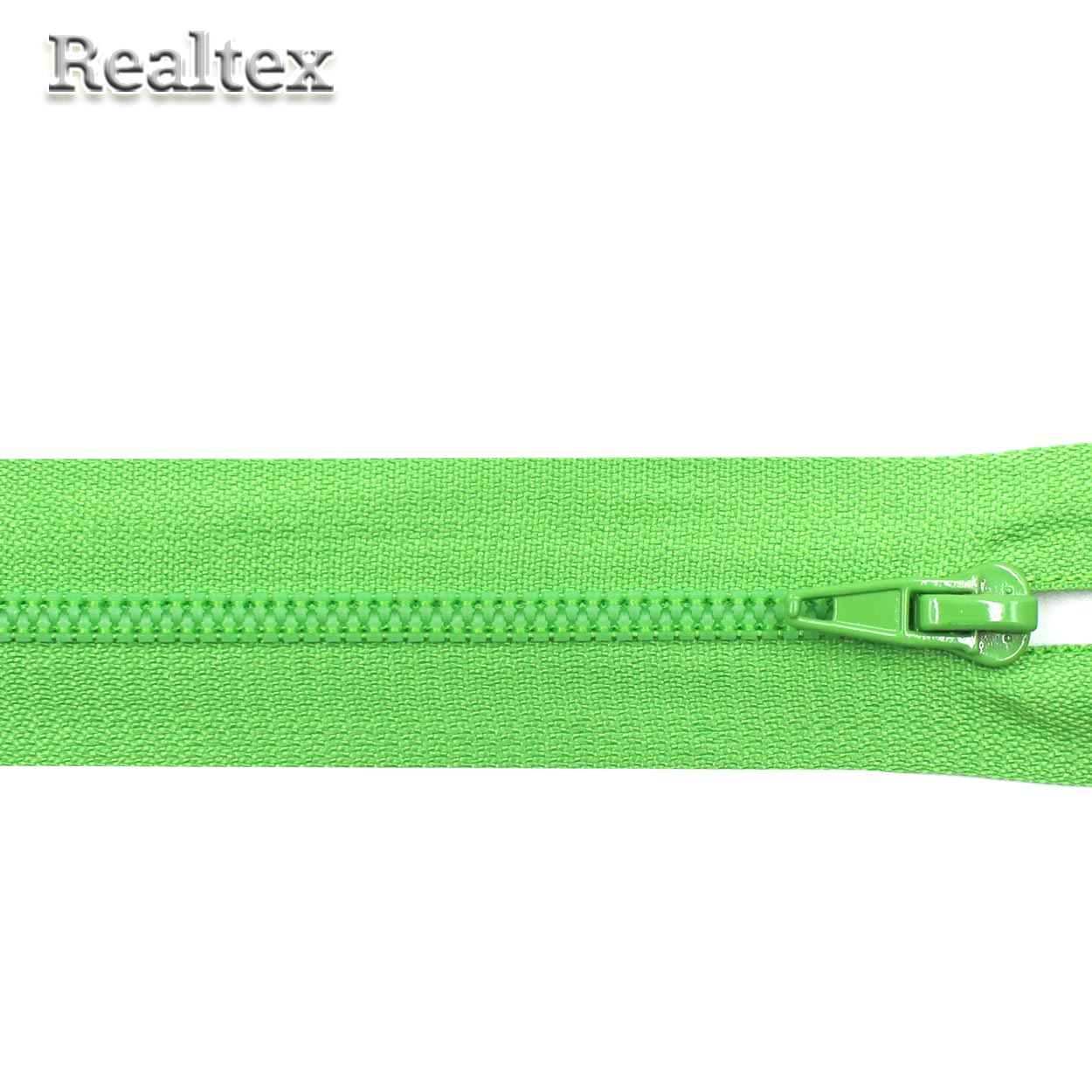 Молния усиленная G-301T Т.3,5 60см разъёмная цв.338 ярко-салатовый