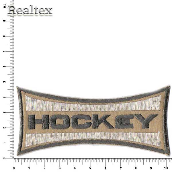 Термоаппликации 50236 "Hockey" цв.бежевый