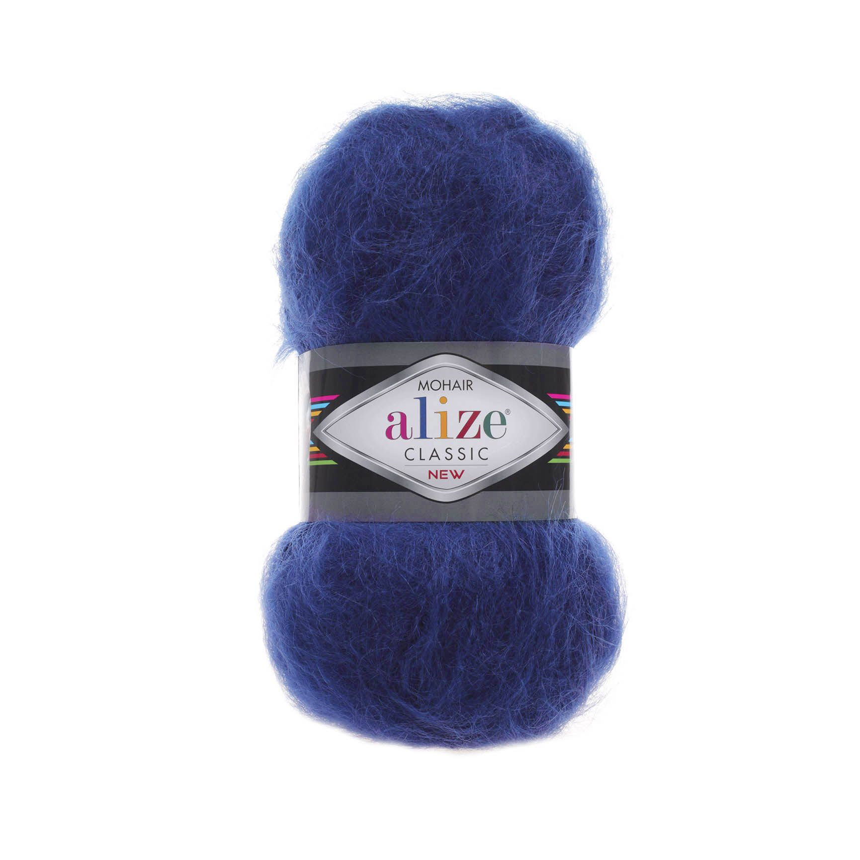 Пряжа Alize "Мохер Classic" (100гр) цв.409 индиго