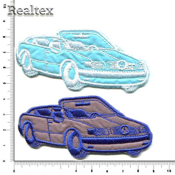 Термоаппликации детские 3675 "Машинка" цв.мультиколор