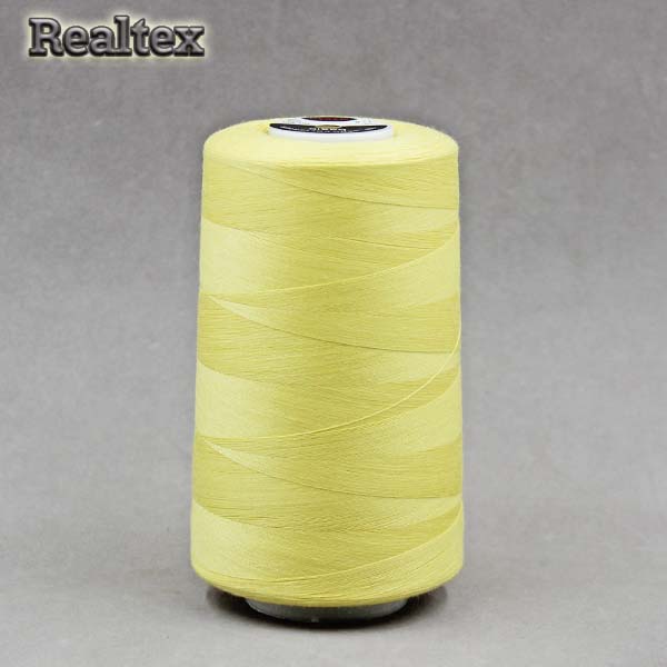 Нитки МАХ 40/2 (5000ярд) цв.126 светло-жёлтый