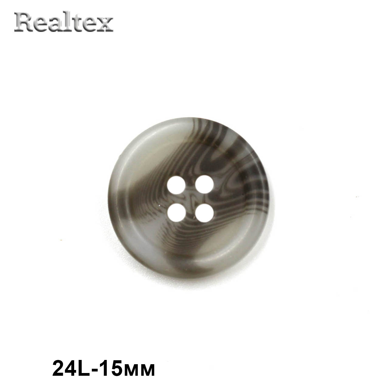 Пуговицы CN 2785 24L (72шт) цв.02-Grey