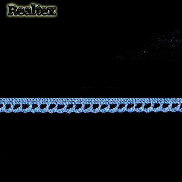 Кружево вязаное   8мм 08.01.092 цв.20 светло-голубой