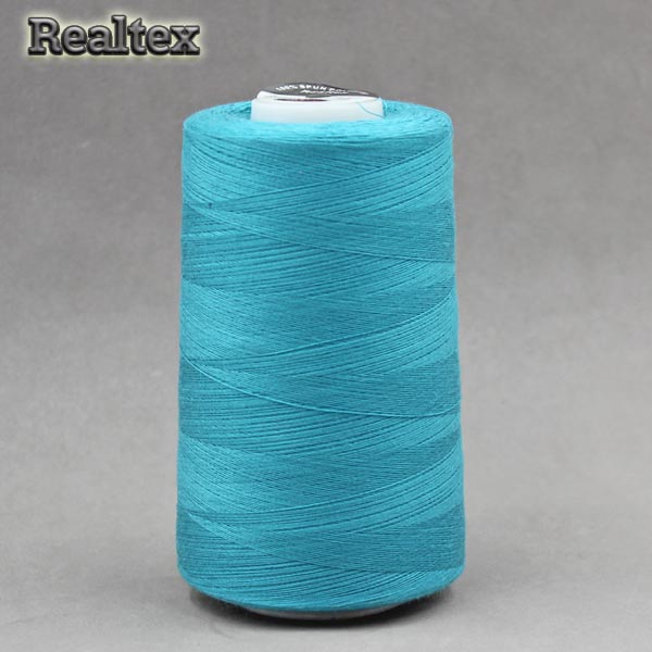 Нитки "Realtex" 40/2 (5000ярд) цв.261 голубой 