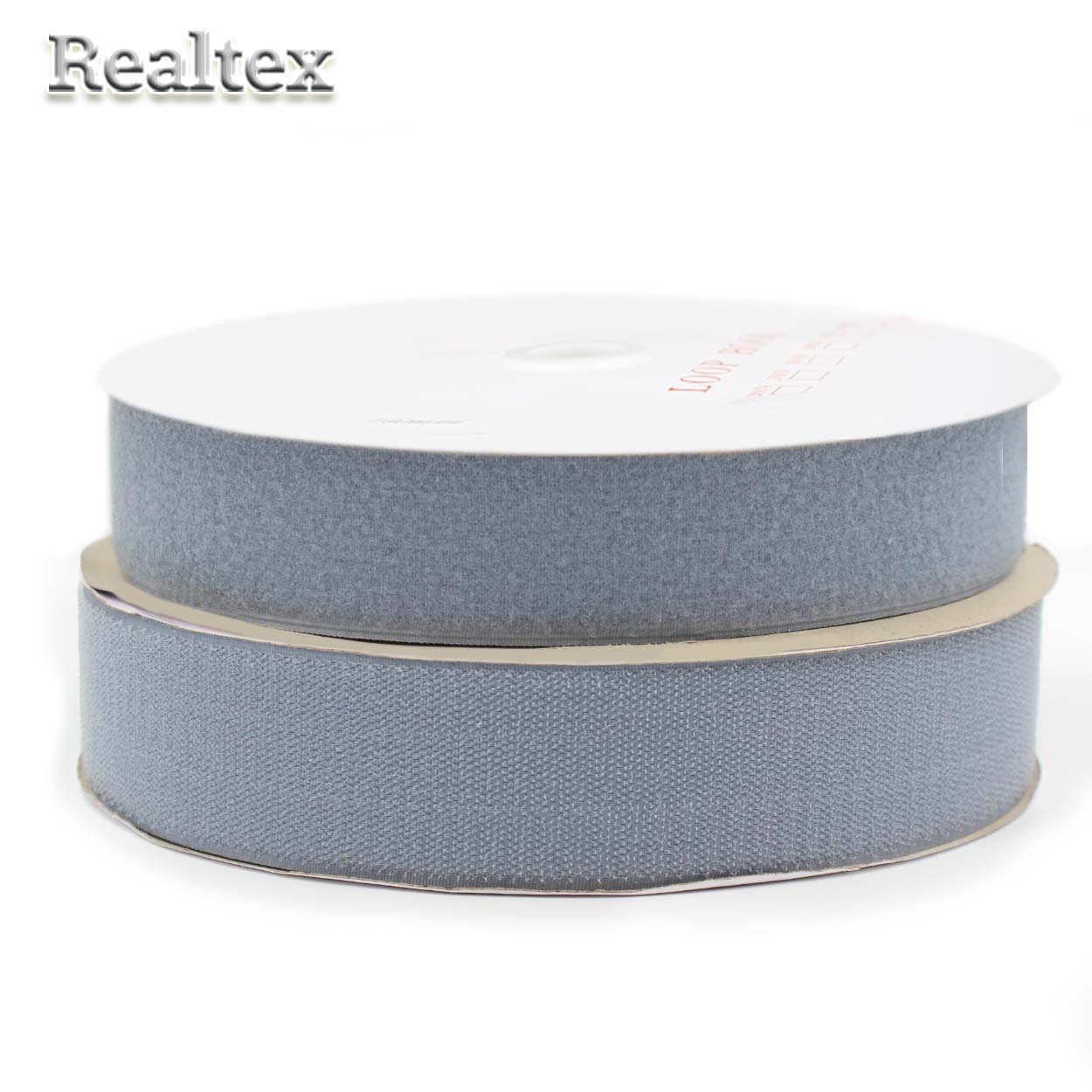 Липучка  Realtex 50мм цв.099 серый