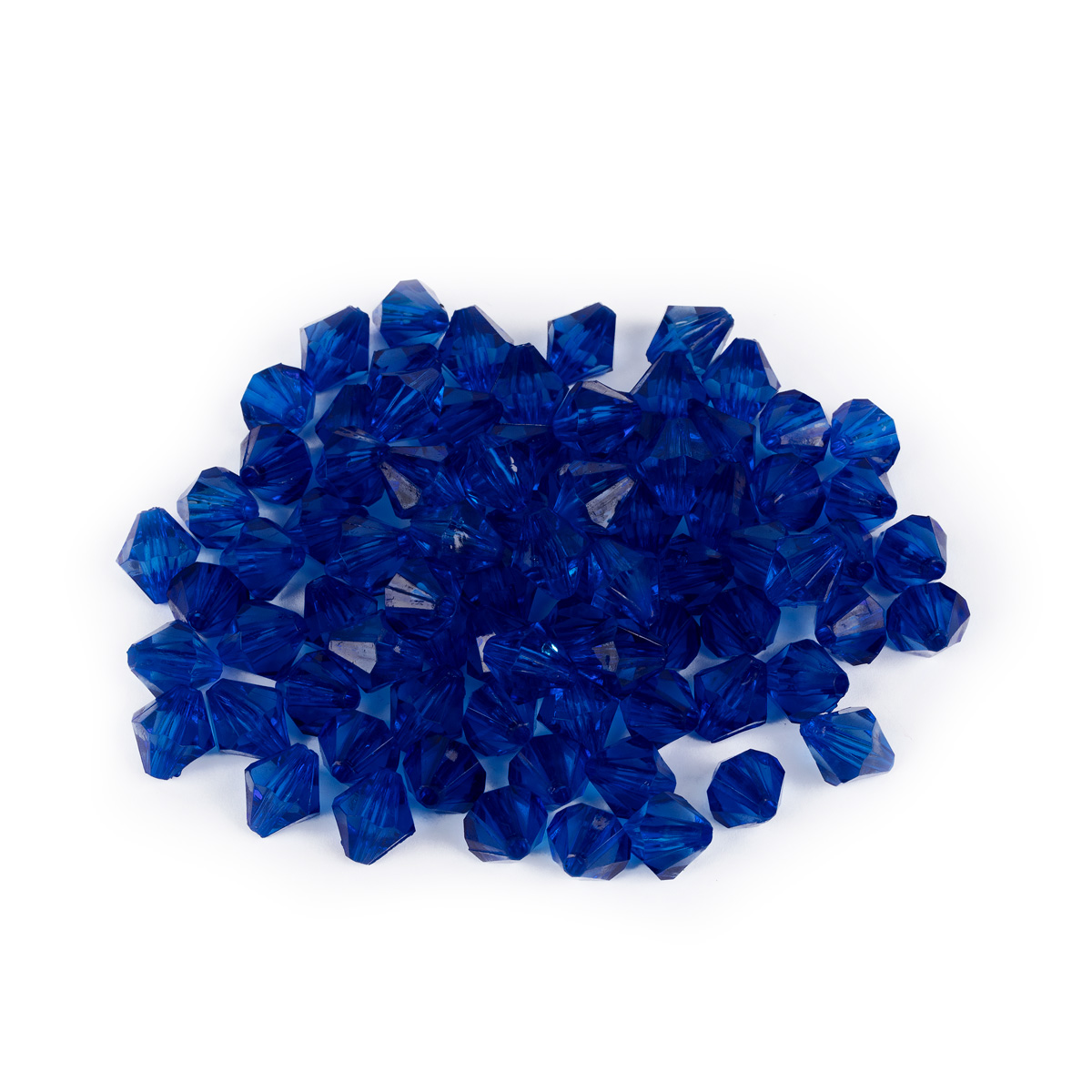 Бусины акриловые ARO-1 "Zlatka" 9*10мм цв.111 синий