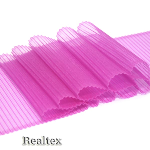 Лента капроновая 110мм 1692 (гофре) цв.18 сиреневый 