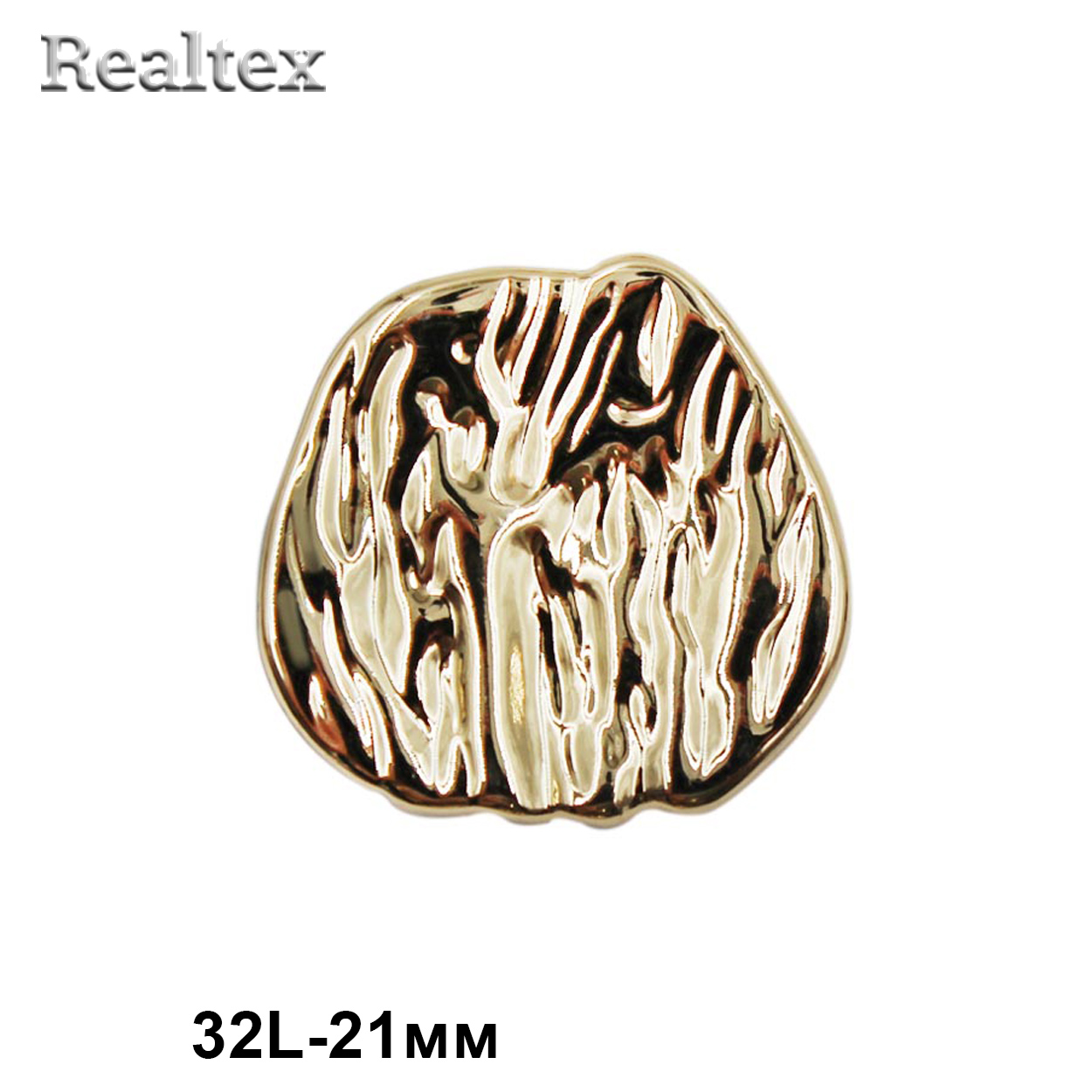 Пуговицы ME 708 32L (18шт) цв.Gold