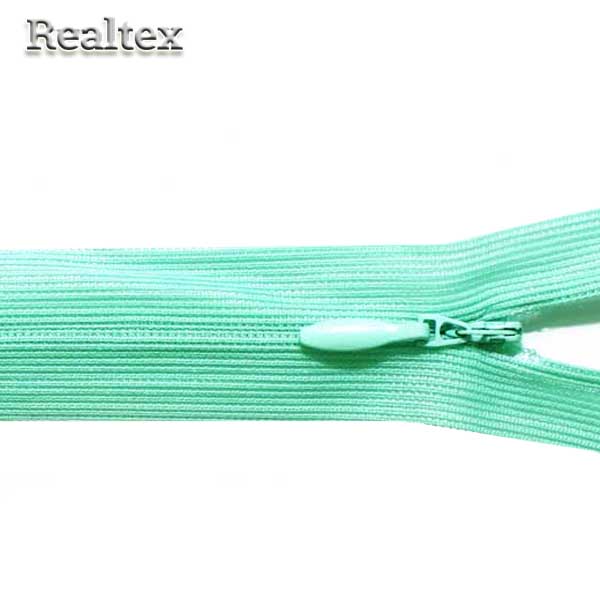 Молния потайная G-013P 50см цв.243 бл.бирюзовый