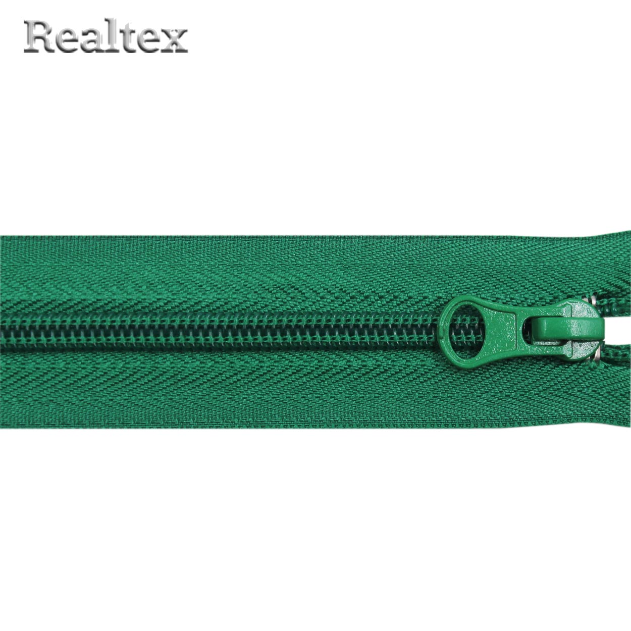 Молния витая Т.5 50см разъемная цв.258С яр.зеленый 