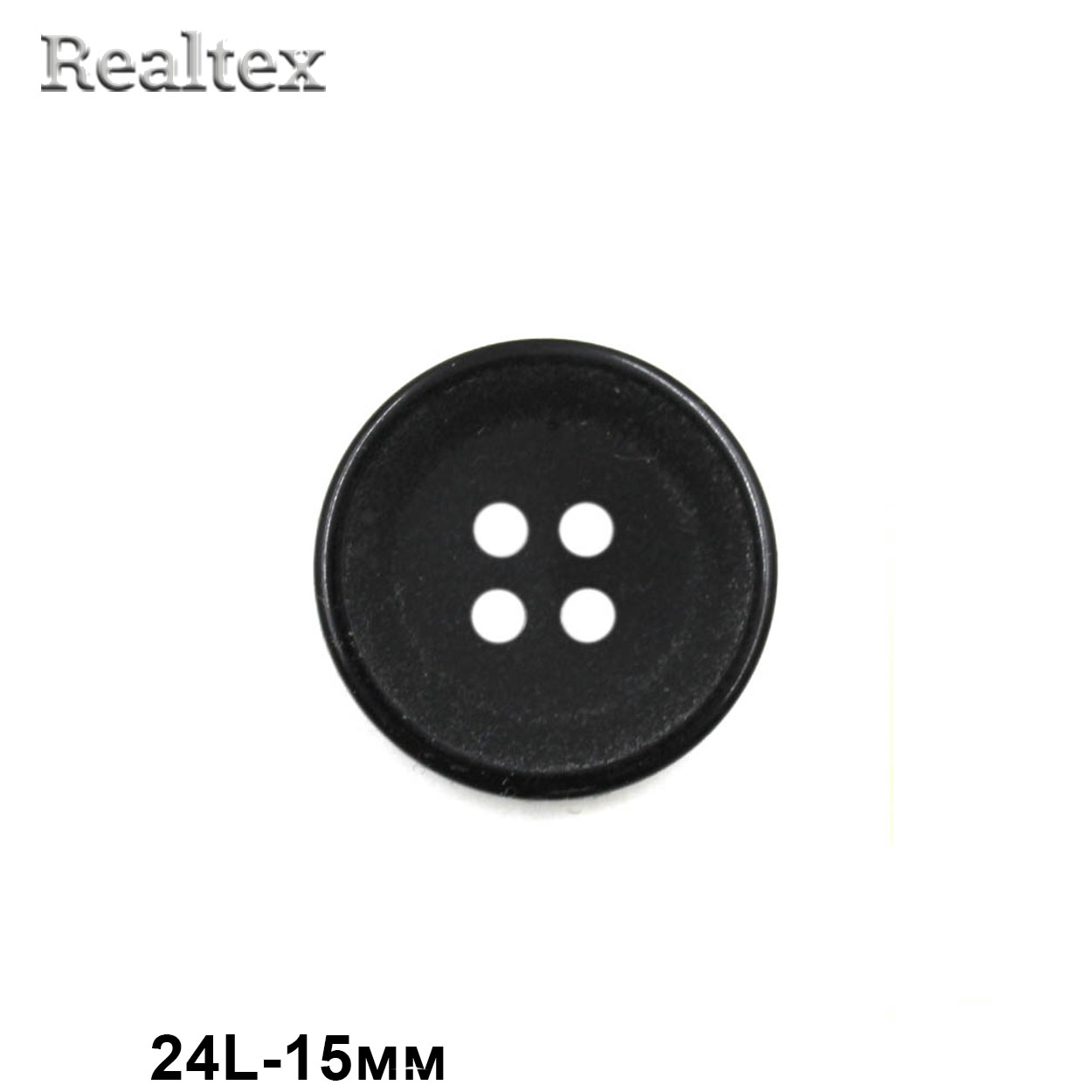 Пуговицы CN A095 24L (36шт) цв.Black