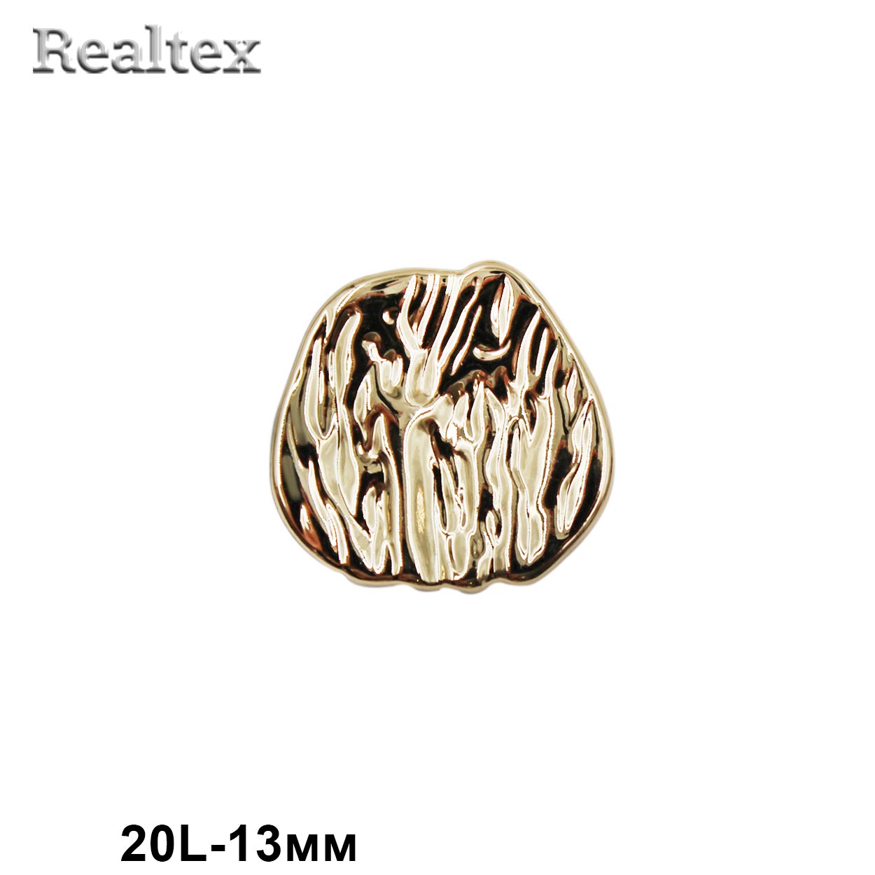 Пуговицы ME 708 20L (18шт) цв.Gold