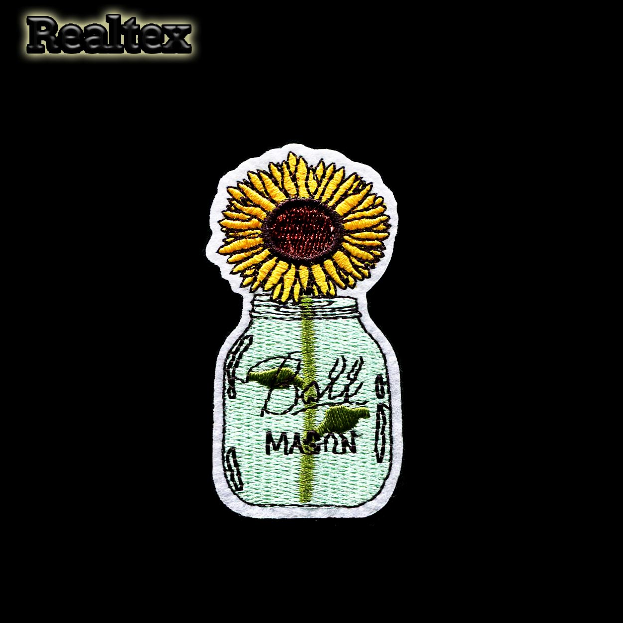  Термоаппликации Realtex H-0875 "Подсолнух"  